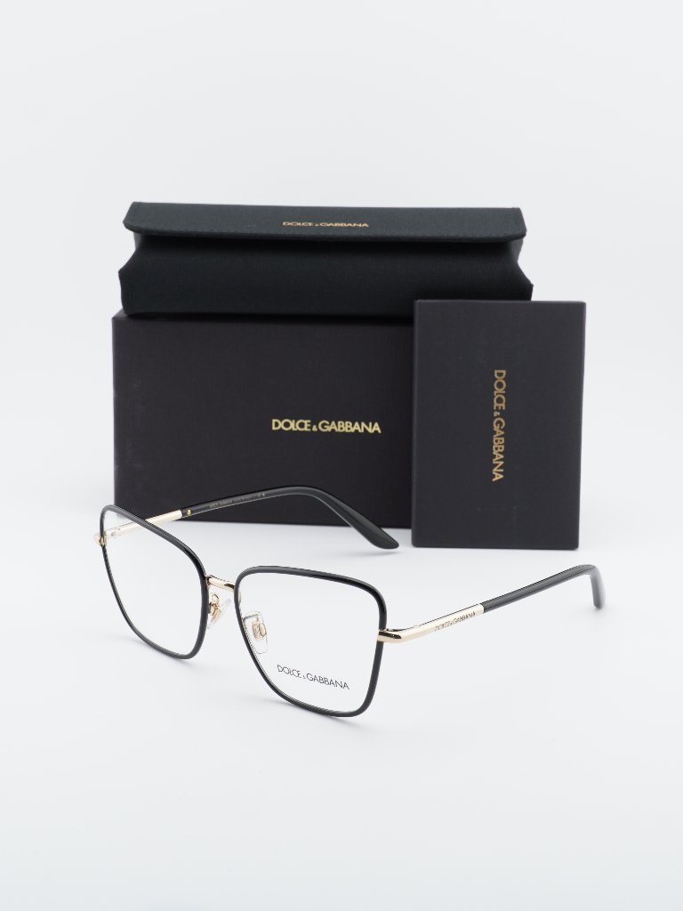 Dolce & Gabbana Dg1359 1334 Butterfly Eyeglasses 57mm - Black